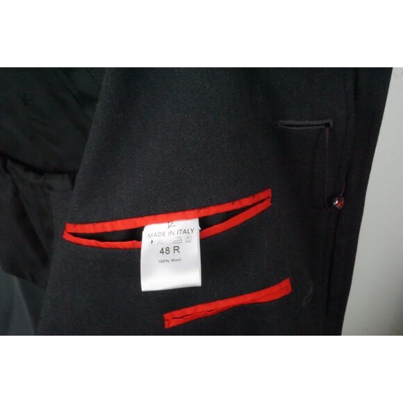 Isaia Gray Light Rain Trench Overcoat 100% Wool Mens Jacket 38 US 48EU BRAND NEW - Picture 7 of 7